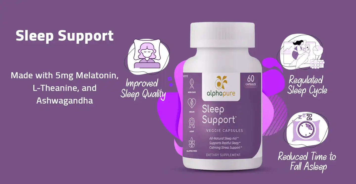 5mg Melatonin Sleep Support