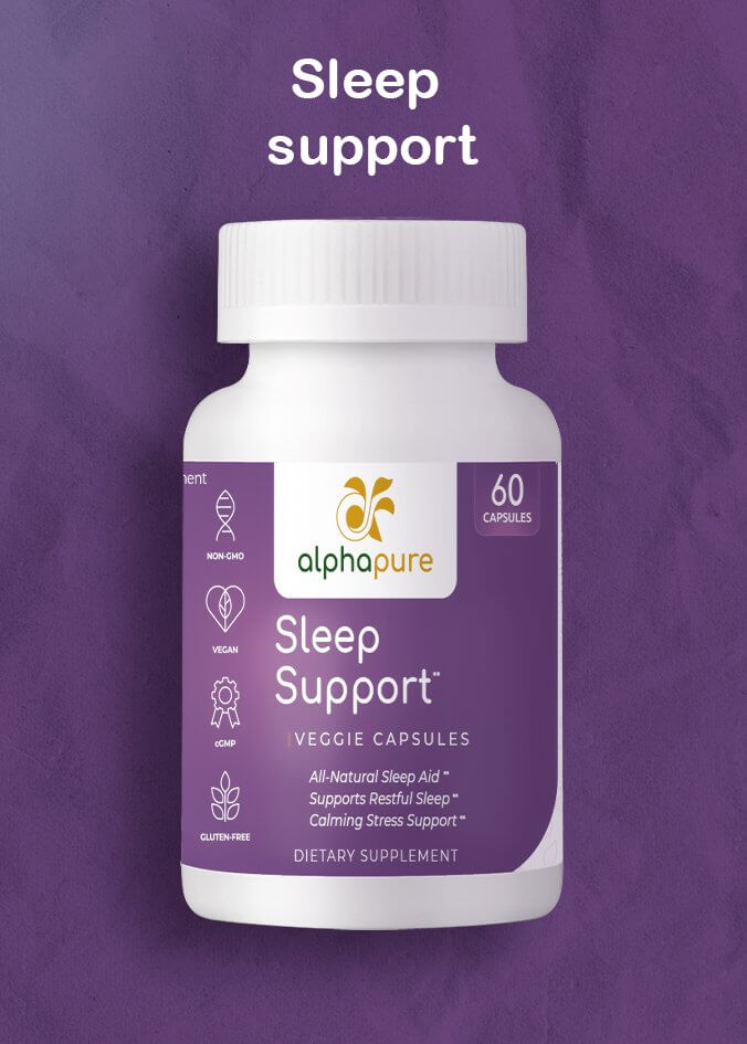 Alphapure Sleep Support Veggie Capsules