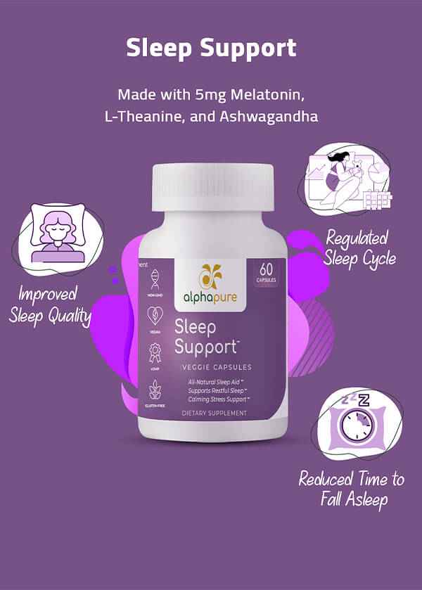 5mg Melatonin Sleep Support